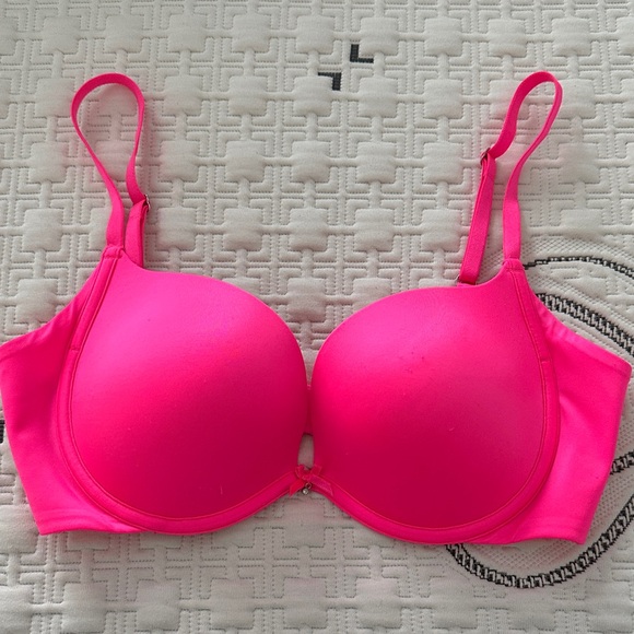 Victoria's Secret Other - Victoria's Secret plunge Hot Pink Bra 34C